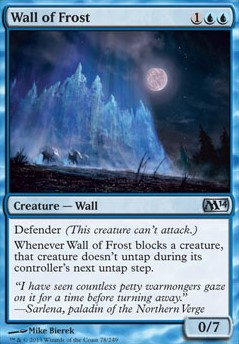 Featured card: Wall of Frost